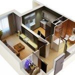 archiectural floor plan rendering miami